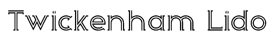 Twickenham Lido Logo